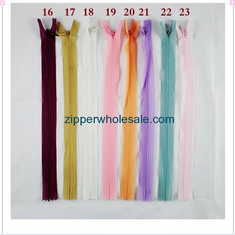 polyester invisible zippers wholesale