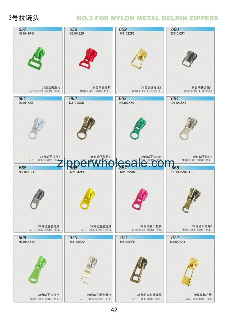 zipper sliders uk wholesale