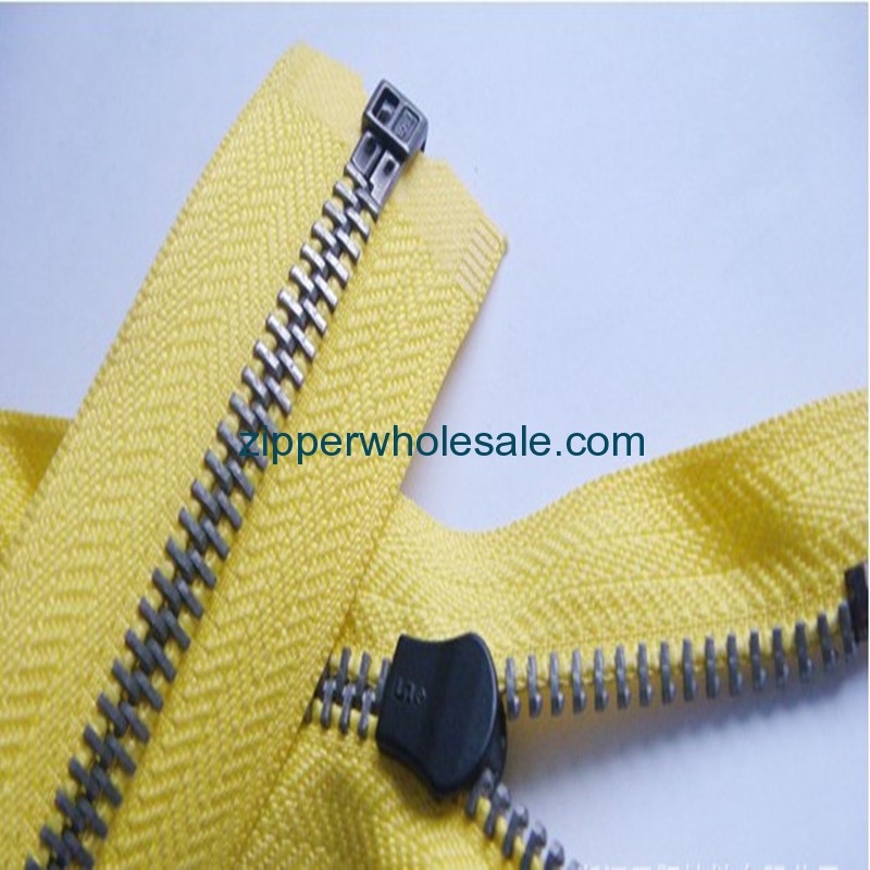 decorative metal zippers wholesale