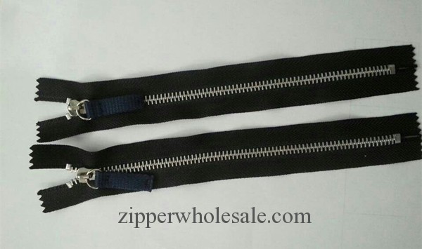 Aluminum zippers Aluminum metal zippers wholesale
