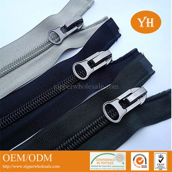 zipper manufacturer #8 nylon coil zippers wholesale