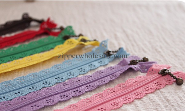 lace zippers wholesale