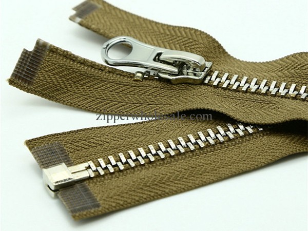 5 7 36 inch metal separating zippers wholesale