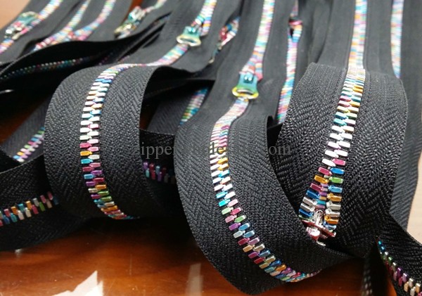 iridescent metal zippers and sliders wholesale
