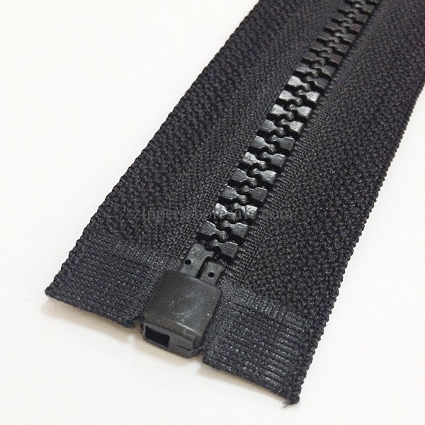 plastic separating zippers wholesale