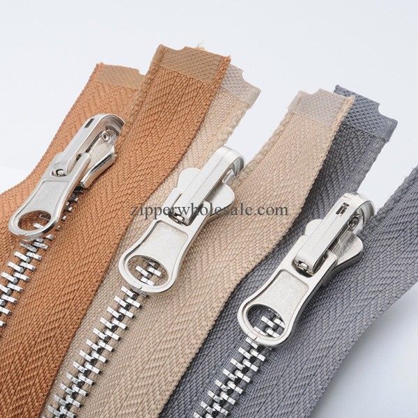 reversible separating jacket zippers wholesale