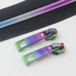 YaHoGa #5 Rainbow Nylon Coil Zippers By The Yard Bulk