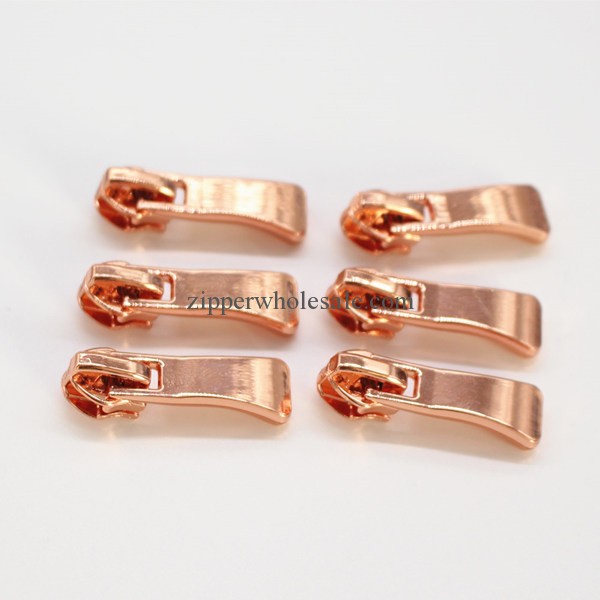 rose gold zipper pulls wholesale