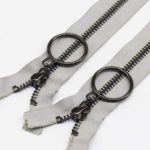 metal zippers black wholesale